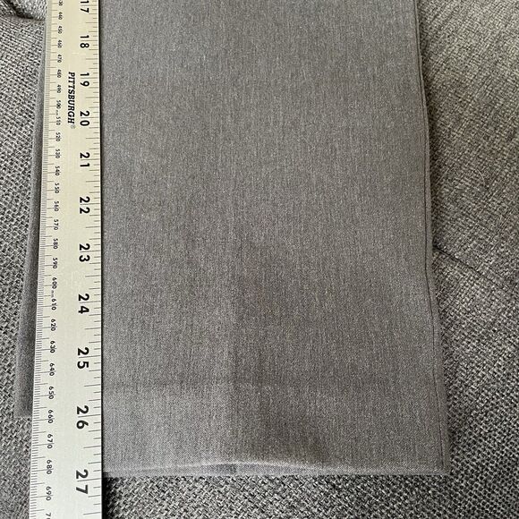 Alfred Dunner Allure Pants Gray Slimming Stretch Trousers Modern Fit Women's 8 P - Picture 11 of 11